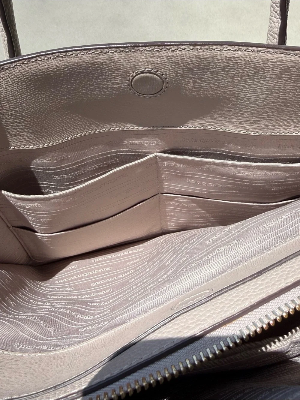 Kate Spade Knott Commuter Bag in Warm Taupe